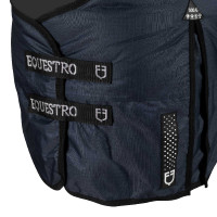 Couverture de paddock 500g en tissu rip-stop modèle Alberta Equestro Marine Bleu marine Couverture de paddock 500g en tissu rip-stop modèle Alberta Equestro Marine Bleu marine