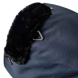 Couverture de paddock 500g en tissu rip-stop modèle Alberta Equestro Marine Bleu marine