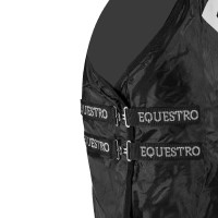 Couverture de box en tissu Waffle Equestro Noir Couverture de box en tissu Waffle Equestro Noir