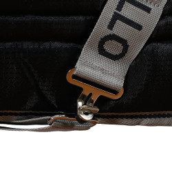 Couverture de box en polyester 210D ripstop avec rembourrage 300g Acavallo Marine Bleu marine