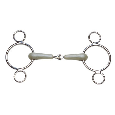 Mors réglable Feeling 3 anneaux flexi Mors réglable Feeling 3 anneaux flexi