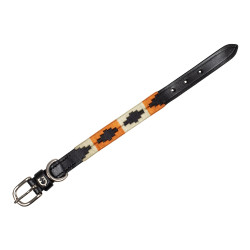 Collier pour chien en cuir Polo N Equestro Noir Collier pour chien en cuir Polo N Equestro Noir