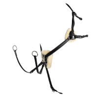 Collier de chasse à 5 points Salome avec système Magic Equestro Noir