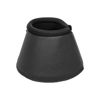 Cloches en cuir écologique avec fermeture velcro Acavallo Marron foncé Cloches en cuir écologique avec fermeture velcro Acavallo Marron foncé