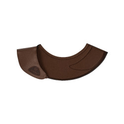 Cloches en cuir écologique avec fermeture velcro Acavallo Marron foncé Cloches en cuir écologique avec fermeture velcro Acavallo Marron foncé