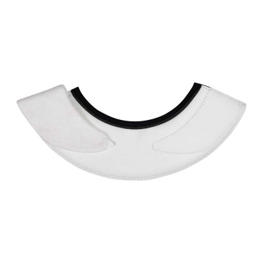 Cloches en cuir écologique avec fermeture velcro Acavallo Blanc