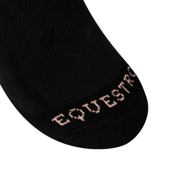Chaussettes techniques extensibles avec logo contrastant Equestro Chaussettes techniques extensibles avec logo contrastant Equestro