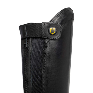 Mini-chaps unisex avec fermeture éclair arrière et bande élastique Castiglia Equestro Mini-chaps unisex avec fermeture éclair arrière et bande élastique Castiglia Equestro