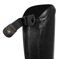 Mini-chaps unisex avec fermeture éclair arrière et bande élastique Castiglia Equestro Noir Mini-chaps unisex avec fermeture éclair arrière et bande élastique Castiglia Equestro Noir