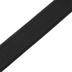 Ceinture femme avec boucle mors Equestro Noir / noir
