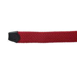 Ceinture élastique motif croisé Equestro Bordeaux Ceinture élastique motif croisé Equestro Bordeaux