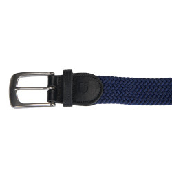 Ceinture élastique enfant avec motif croisé Equestro Marine Bleu marine Ceinture élastique enfant avec motif croisé Equestro Marine Bleu marine
