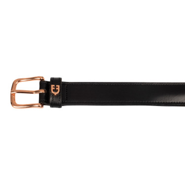 Ceinture anglaise avec mors eggbutt en or rose Equestro Ceinture anglaise avec mors eggbutt en or rose Equestro