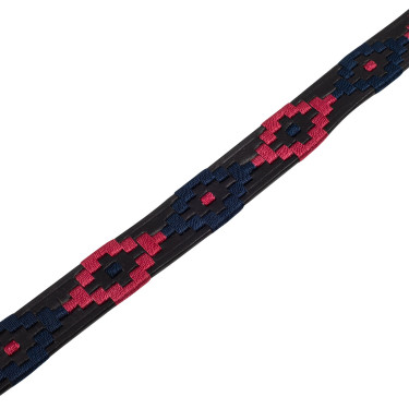 Ceinture anglaise avec décoration sud-ouest Equestro Ceinture anglaise avec décoration sud-ouest Equestro