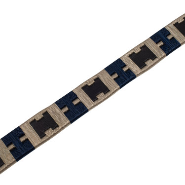 Ceinture anglaise avec broderie contrastante Equestro Ceinture anglaise avec broderie contrastante Equestro
