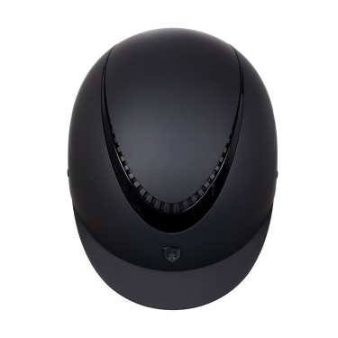 Casque unisex avec cadre brillant Galaxy Equestro Noir / noir brillant