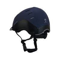 Casque ultra-léger en plastique durable Stealth Equestro Marine Bleu marine Casque ultra-léger en plastique durable Stealth Equestro Marine Bleu marine