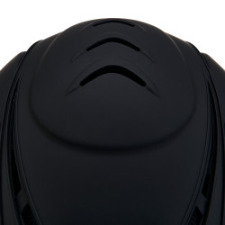 Casque ultra-léger avec logo frontal Maverick Equestro Noir