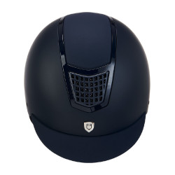Casque ultra-léger avec cadre poli Eclipse Equestro Marine / marine Bleu