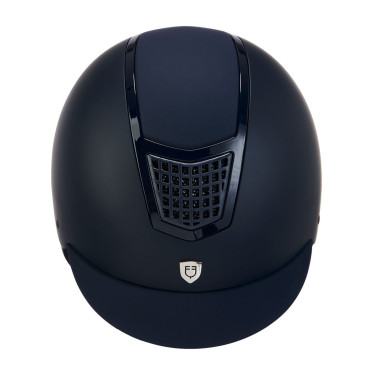 Casque ultra-léger avec cadre poli Eclipse Equestro Marine / marine Bleu