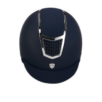 Casque ultra-léger avec cadre poli Eclipse Equestro Noir / noir