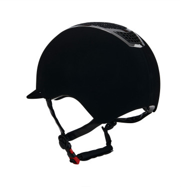 Casque en velours ultra-léger avec strass Eclipse Equestro Casque en velours ultra-léger avec strass Eclipse Equestro