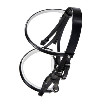 Bride en cuir lisse de dressage Dressage+ Equestro Bride en cuir lisse de dressage Dressage+ Equestro