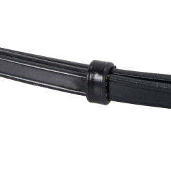 Bride de dressage en cuir Dressage Equestro Noir