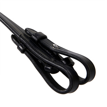 Bride de dressage en cuir Dressage Equestro Noir