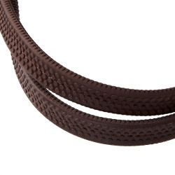 Bride avec muserolle mexicaine et mouton synthétique Equestro Cognac Marron Bride avec muserolle mexicaine et mouton synthétique Equestro Cognac Marron