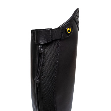 Bottes unisex avec insert multilogo Ace Equestro Noir