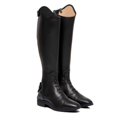 Bottes unisex à lacets avec insert multilogo Dusk Equestro Bottes unisex à lacets avec insert multilogo Dusk Equestro