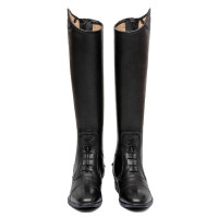 Bottes unisex à lacets avec insert multilogo Dusk Equestro Noir