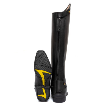 Bottes unisex à lacets avec insert multilogo Dusk Equestro Bottes unisex à lacets avec insert multilogo Dusk Equestro