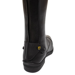 Bottes unisex à lacets avec insert multilogo Dusk Equestro Noir Bottes unisex à lacets avec insert multilogo Dusk Equestro Noir