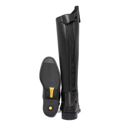 Bottes synthétiques avec patch amovible Vibe Equestro Noir Bottes synthétiques avec patch amovible Vibe Equestro Noir