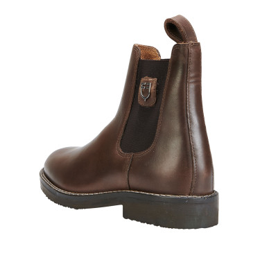Boots unisex avec semelle en caoutchouc antidérapante Classic Plus Equestro Marron