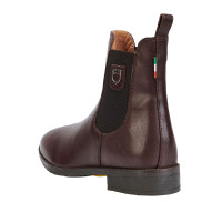 Boots unisex avec élastiques latéraux Classic Equestro Marron foncé