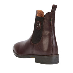 Boots unisex avec élastiques latéraux Classic Equestro Marron foncé