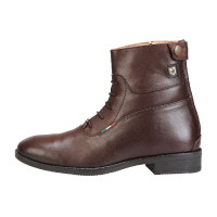 Boots unisex à lacets Vesuna Equestro Marron foncé