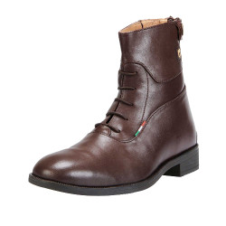 Boots unisex à lacets Vesuna Equestro Marron foncé