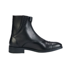 Boots unisex à fermeture éclair avant Lissus Equestro Noir