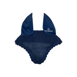 Bonnet anti-mouches poney en coton avec oreilles élastiques Equestro