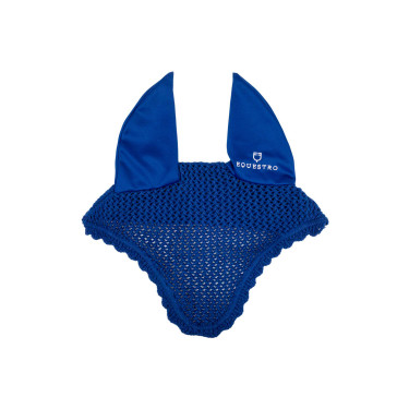 Bonnet anti-mouches poney en coton avec oreilles élastiques Equestro Bonnet anti-mouches poney en coton avec oreilles élastiques Equestro