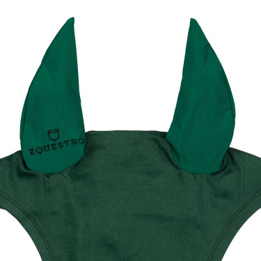 Bonnet anti-mouches poney avec oreilles élastiques collection basique Equestro Bonnet anti-mouches poney avec oreilles élastiques collection basique Equestro
