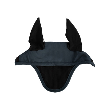 Bonnet anti-mouches en tissu technique stretch avec logo collection Elegance Equestro Bonnet anti-mouches en tissu technique stretch avec logo collection Elegance Equestro