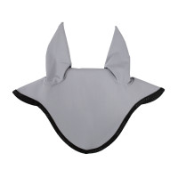 Bonnet anti-mouches en tissu technique GP Equestro Gris / noir