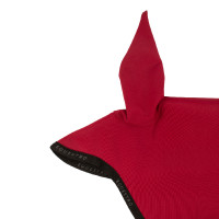 Bonnet anti-mouches en tissu technique GP Equestro Vin / noir Rouge Bonnet anti-mouches en tissu technique GP Equestro Vin / noir Rouge