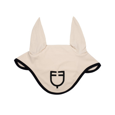 Bonnet anti-mouches en tissu technique édition Black Line Equestro Bonnet anti-mouches en tissu technique édition Black Line Equestro