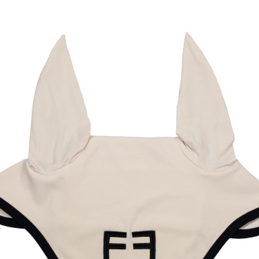 Bonnet anti-mouches en tissu technique édition Black Line Equestro Bonnet anti-mouches en tissu technique édition Black Line Equestro